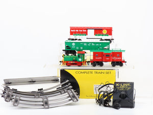 O Gauge 3-Rail K-Line K-1514 Holiday Hauler Diesel Freight Set w/Track