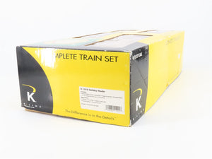 O Gauge 3-Rail K-Line K-1514 Holiday Hauler Diesel Freight Set w/Track