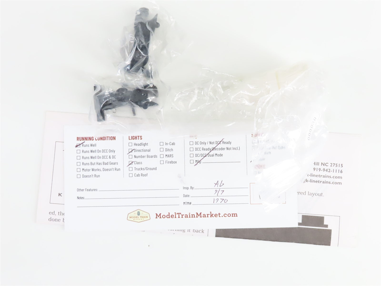O Gauge 3-Rail K-Line K-1514 Holiday Hauler Diesel Freight Set w/Track