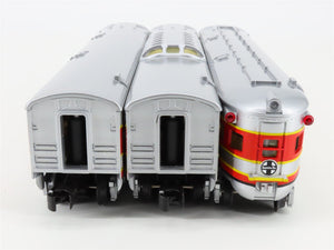 O Gauge 3-Rail K-Line K-1116 Santa Fe Super Chief Steam Passenger Set