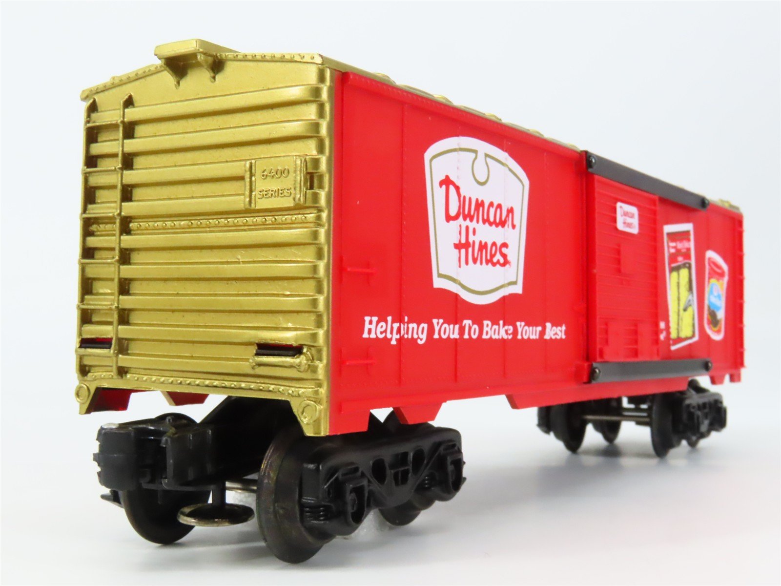 O 3-Rail K-Line JIF, Crisco, Folgers, Duncan Hines, Sunny Delight Freight Set