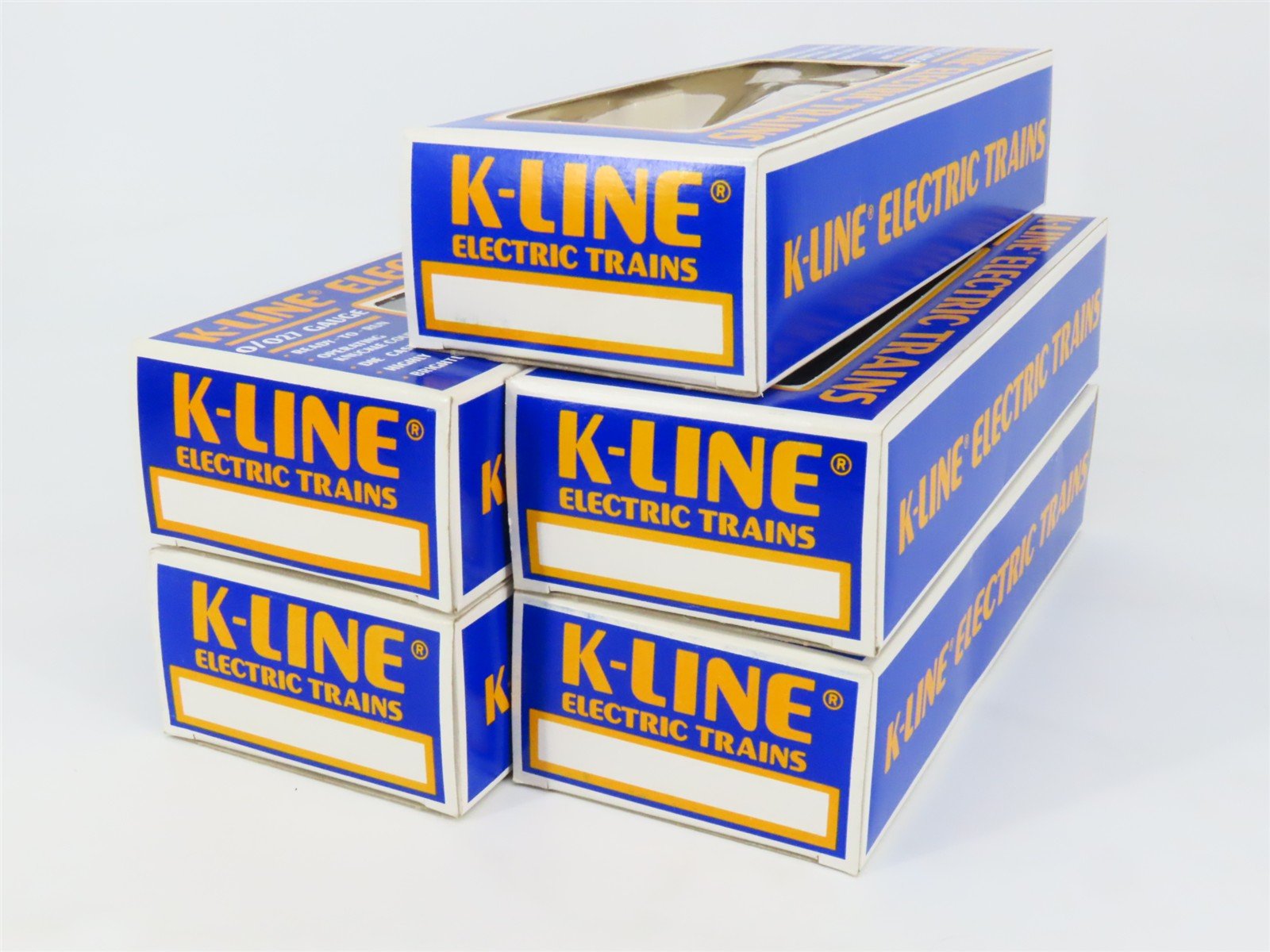 O 3-Rail K-Line JIF, Crisco, Folgers, Duncan Hines, Sunny Delight Freight Set
