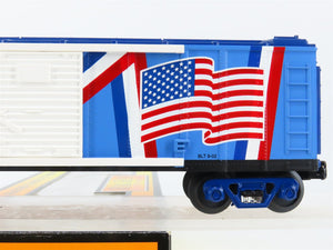 O Gauge 3-Rail MTH 30-74088 Ground Zero Spirit Flag Raising Boxcar