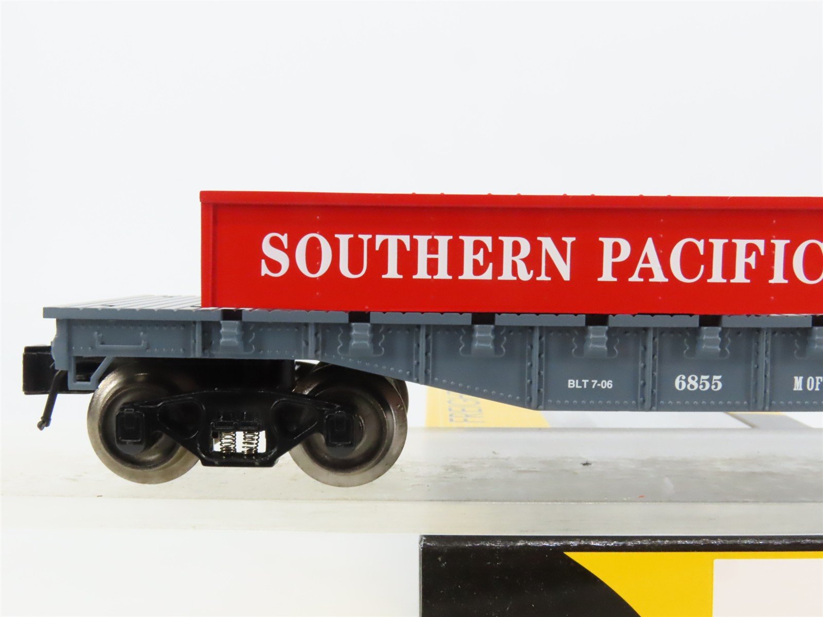 O Gauge 3-Rail K-Line 6-21209 SP Southern Pacific Boom Car #6855