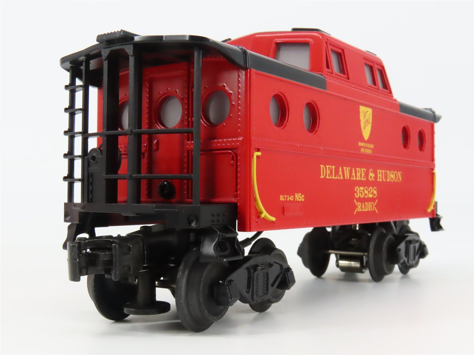 O Gauge 3-Rail Williams CAB 108 D&H Delaware & Hudson N5C Caboose #35828 wLight
