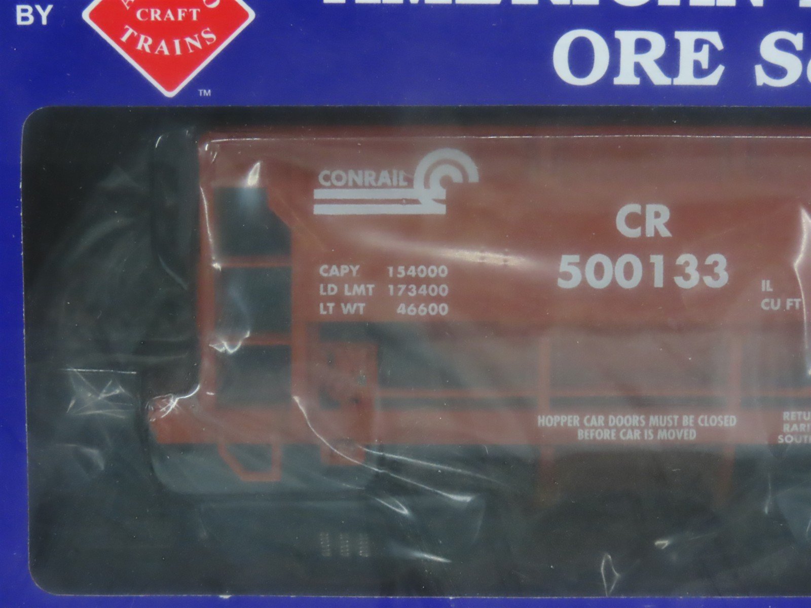 O Gauge 3-Rail Aristo-Craft RMT 96705 CR Conrail 70-Ton Ore 2-Car Pack SEALED