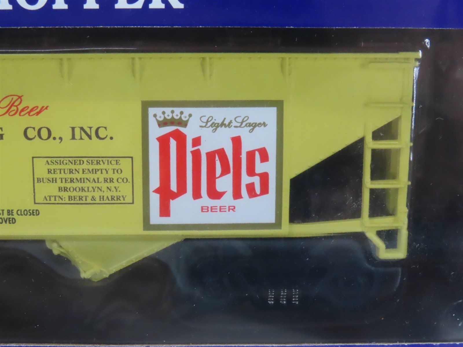 O 3-Rail Aristo-Craft RMT 96388 PBBX Piels Beer 2-Bay Hopper 2-Car Pack SEALED
