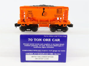 O Gauge 3-Rail Aristo-Craft RMT 96772-1 HEX Halloween 70-Ton Ore Car #71030