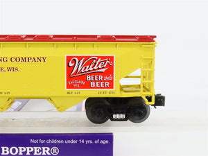 O Gauge 3-Rail Aristo-Craft RMT 96392A WBCX Walters Beer 2-Bay Hopper #19493