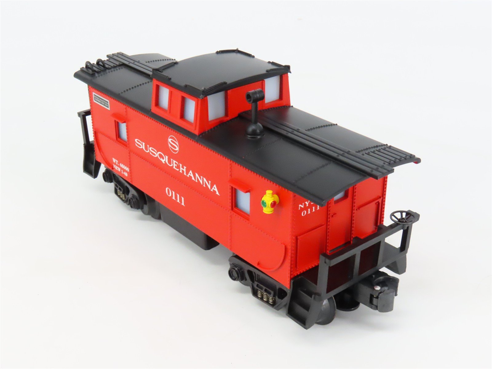 O Gauge 3-Rail Aristo-Craft RMT-CAB431 NYSW Susquehanna Caboose #0111 wLight