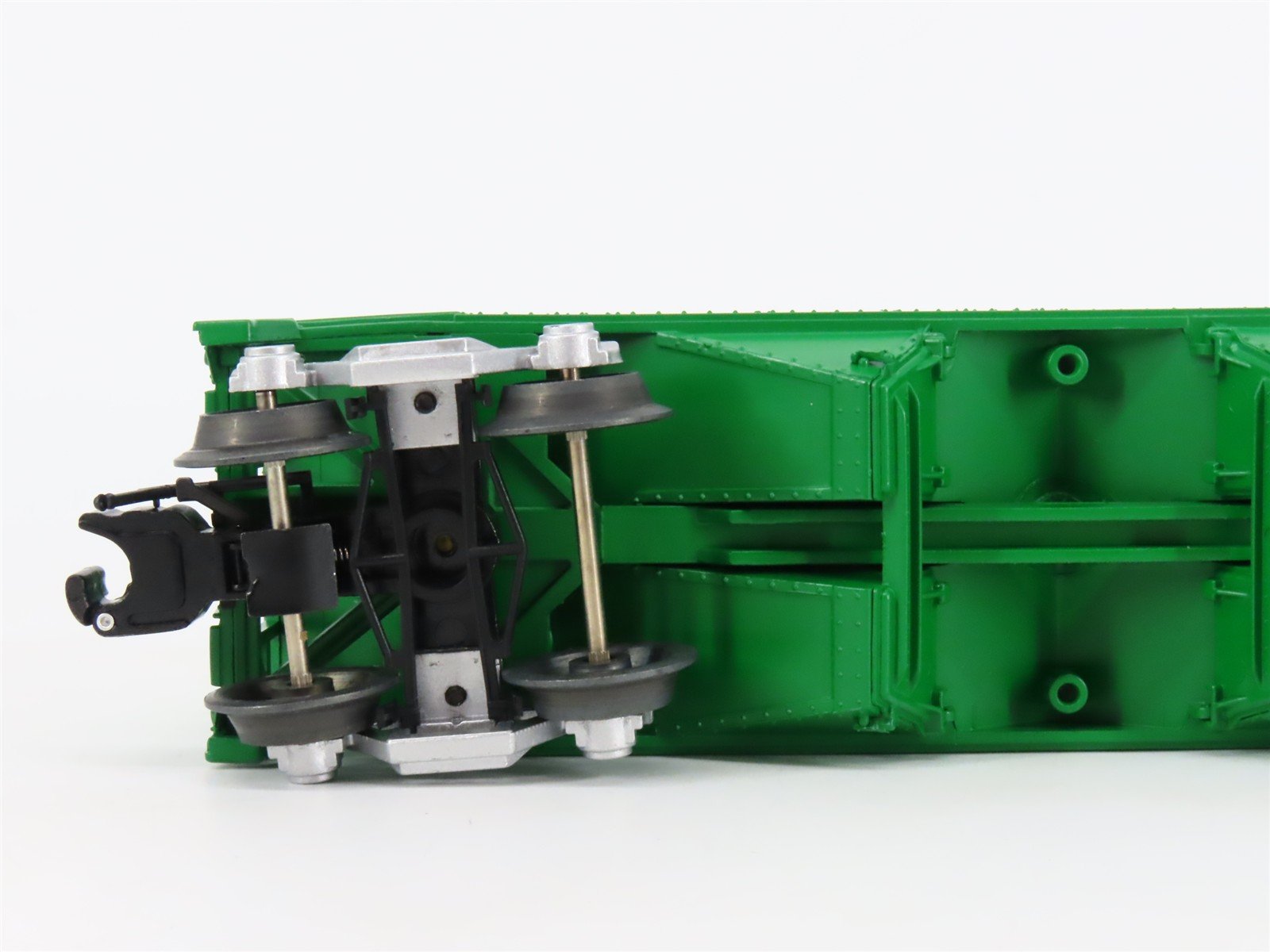 O Gauge 3-Rail Aristo-Craft 96250 NP&SF Christmas 2-Bay Hopper Car #23124 wLoad