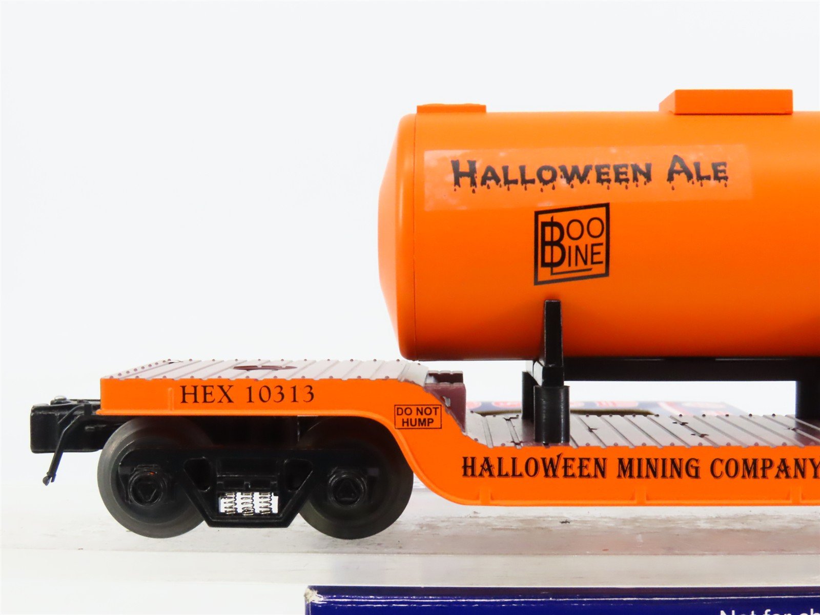 O Gauge 3-Rail Ariso-Craft 96572 RMT Halloween Depressed Flatcar #10314