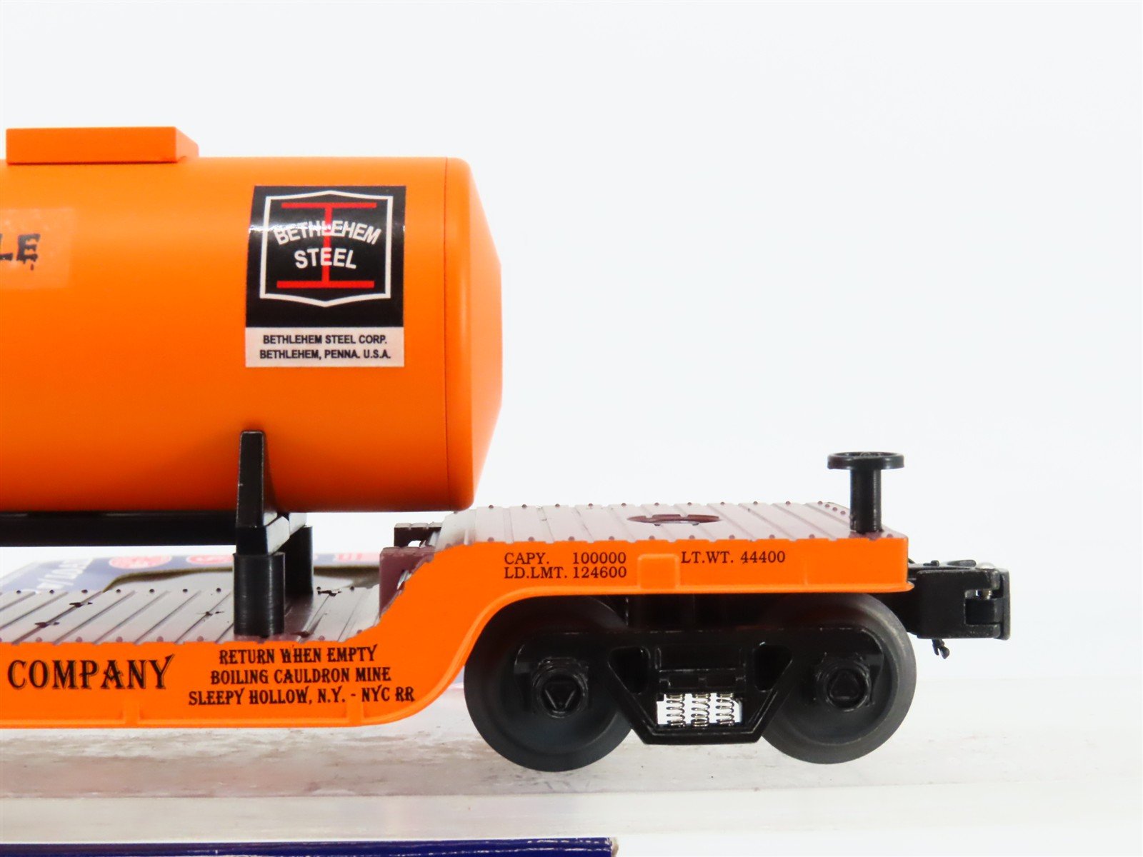 O Gauge 3-Rail Ariso-Craft 96572 RMT Halloween Depressed Flatcar #10314