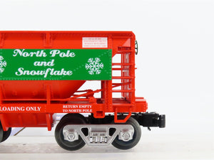 O Gauge 3-Rail Ariso-Craft 96750-2 NP&SF Christmas 70-Ton Ore Car #12252 wLoad