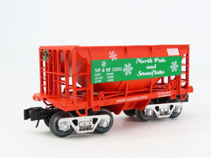 O Gauge 3-Rail Ariso-Craft 96750-2 NP&SF Christmas 70-Ton Ore Car #12252 wLoad