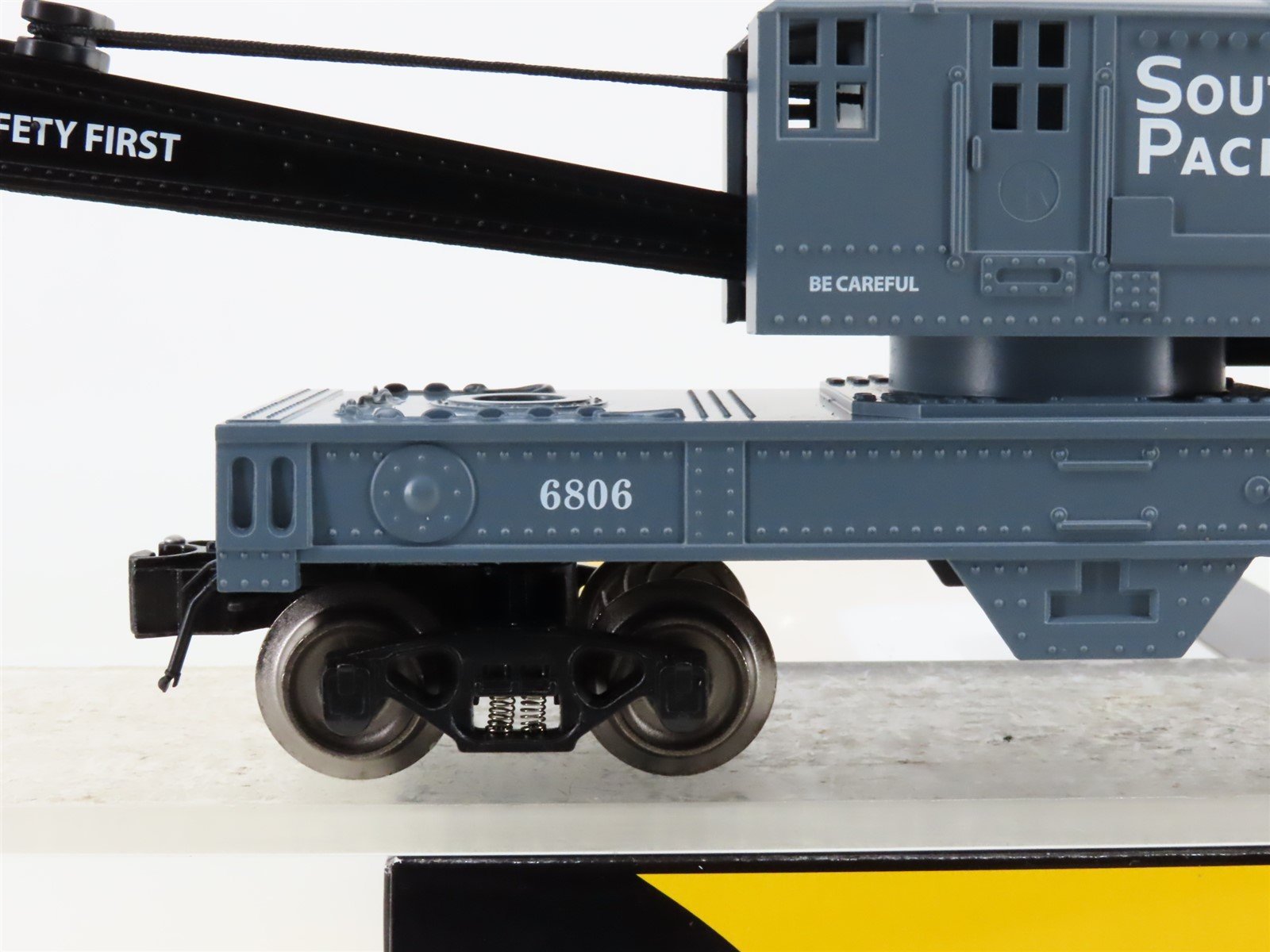 O Gauge 3-Rail K-Line 6-21210 SP Southern Pacific Crane Car #6806