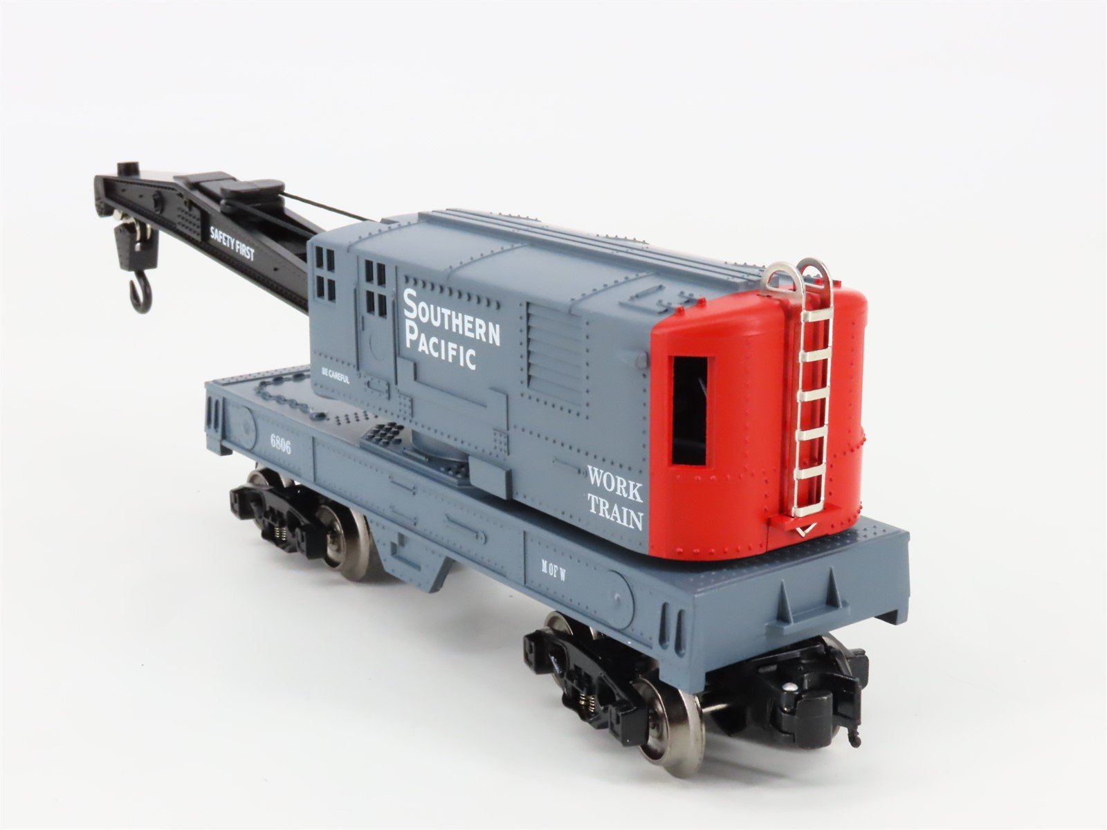 O Gauge 3-Rail K-Line 6-21210 SP Southern Pacific Crane Car #6806