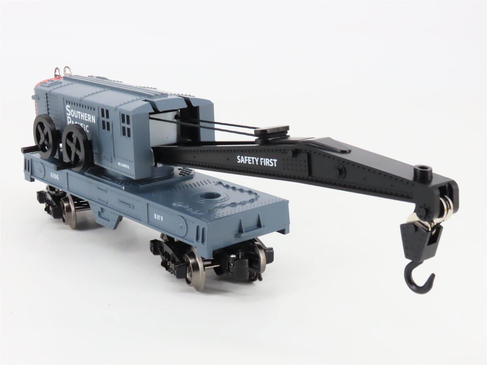 O Gauge 3-Rail K-Line 6-21210 SP Southern Pacific Crane Car #6806