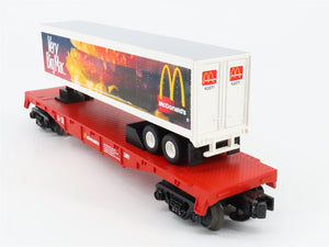 O Gauge 3-Rail MTH Rail King 30-7696 McDonalds Flatcar #2001 w/Trailer