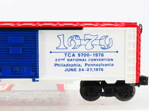 O Gauge 3-Rail Lionel 6-9779 22nd TCA Convention US Bicentennial Boxcar