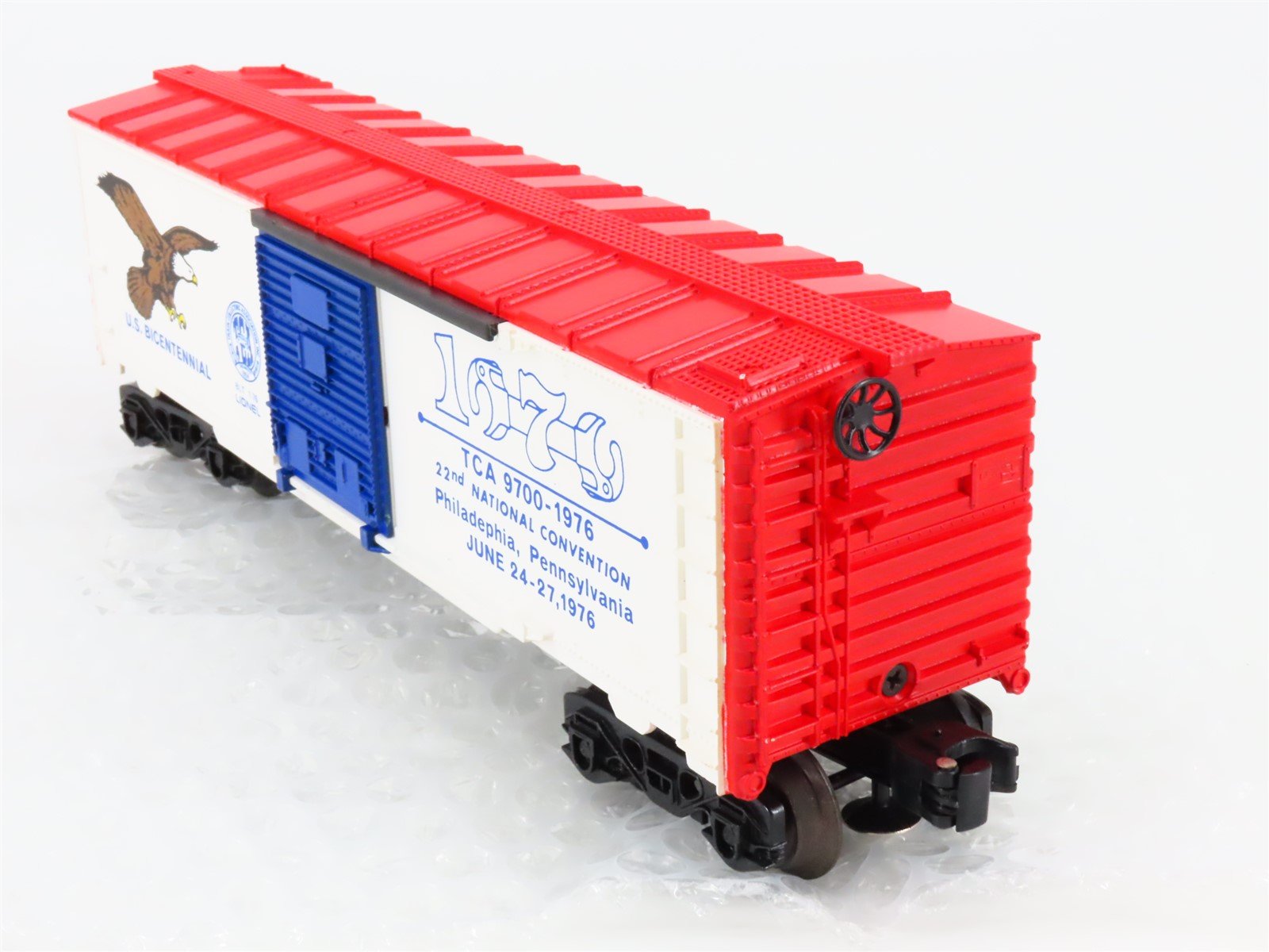 O Gauge 3-Rail Lionel 6-9779 22nd TCA Convention US Bicentennial Boxcar