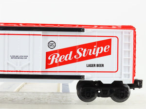 O Gauge 3-Rail Labatts Red Stripe 40' Boxcar #751406