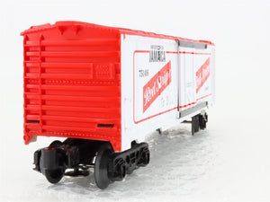 O Gauge 3-Rail Labatts Red Stripe 40' Boxcar #751406