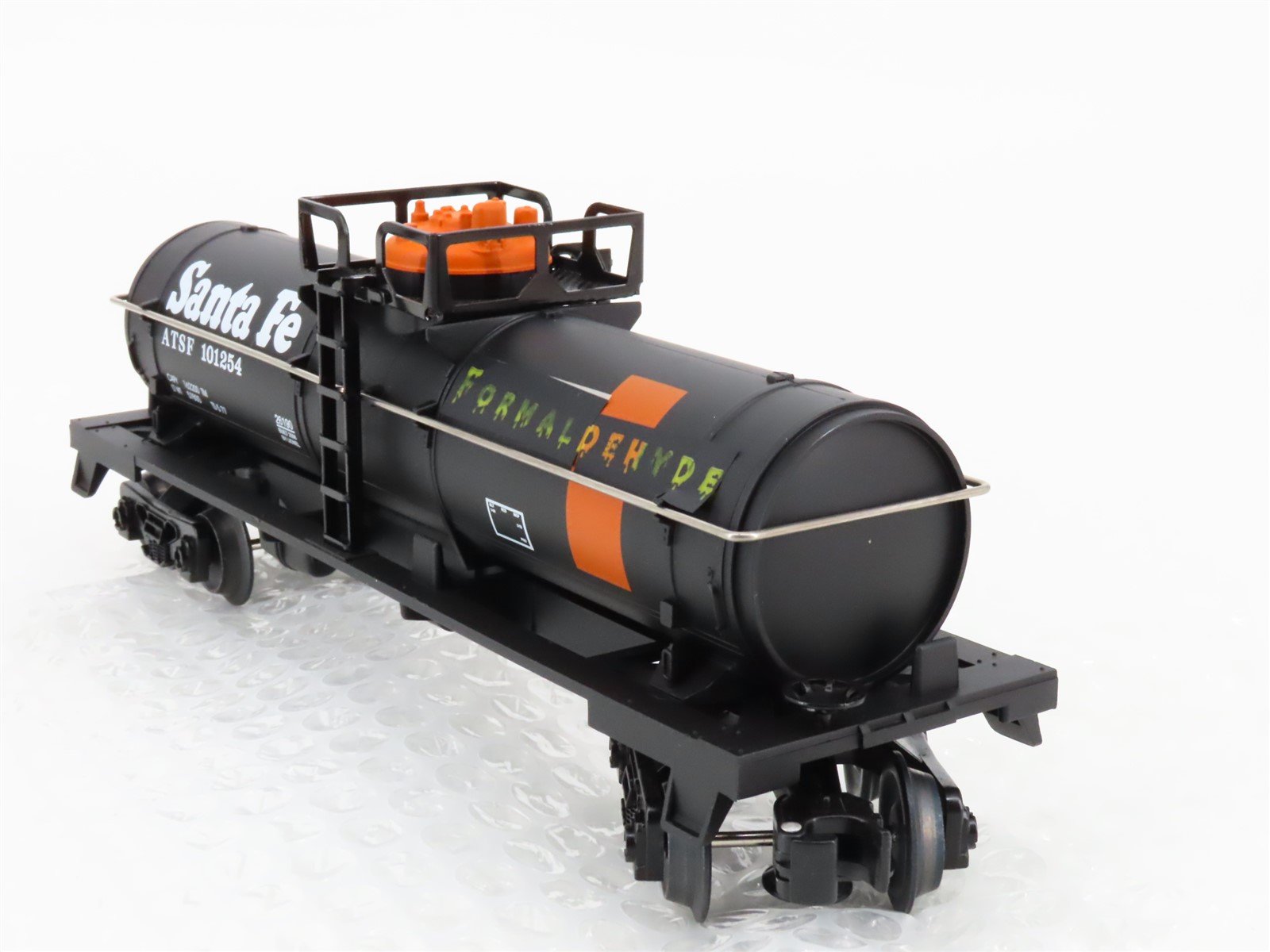 O Gauge 3-Rail Lionel 6-26190 ATSF Santa Fe Single Dome Tankcar #101254