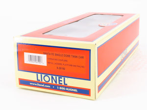 O Gauge 3-Rail Lionel 6-26190 ATSF Santa Fe Single Dome Tankcar #101254