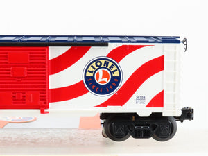 O Gauge 3-Rail Lionel 6-36758 Patriotic Boxcar #36758 w/Lights