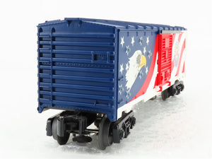 O Gauge 3-Rail Lionel 6-36758 Patriotic Boxcar #36758 w/Lights