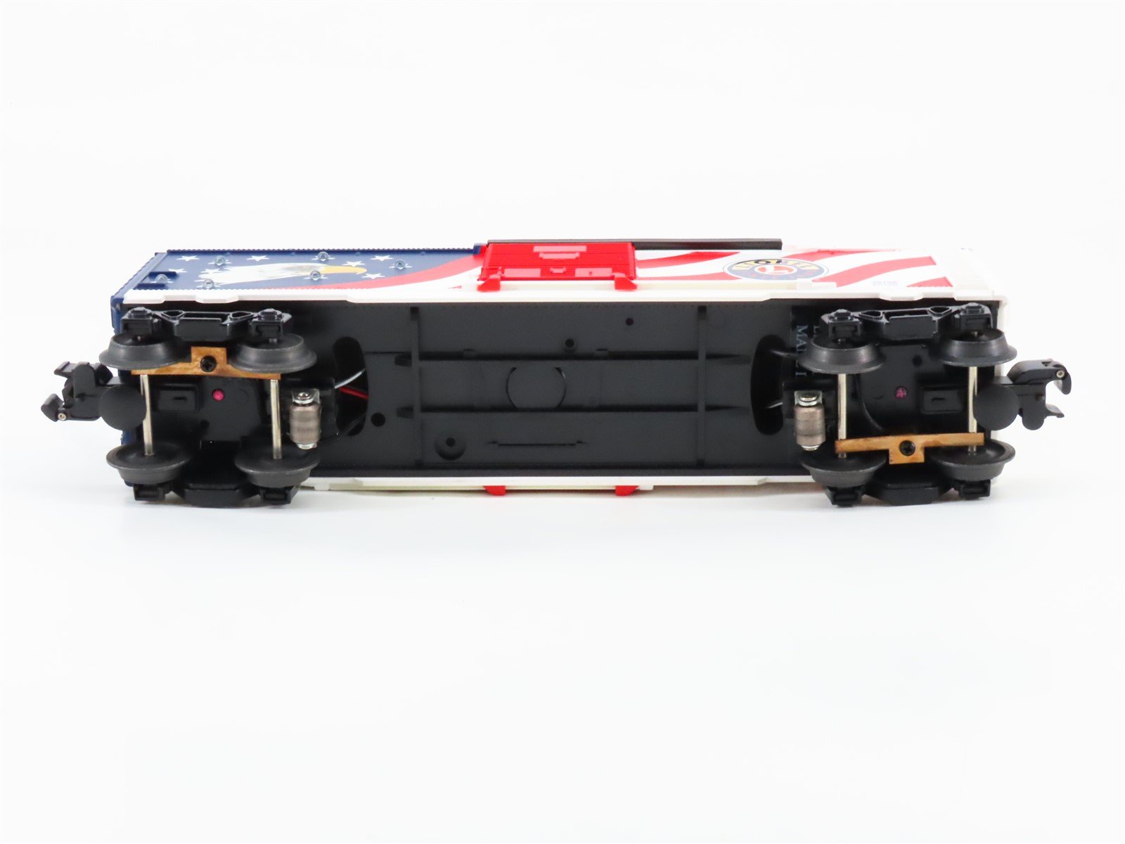 O Gauge 3-Rail Lionel 6-36758 Patriotic Boxcar #36758 w/Lights