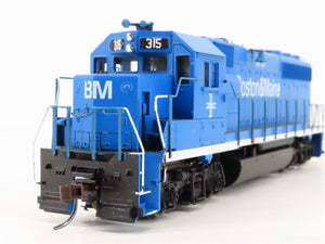 HO Scale Athearn 4435 B&M Boston & Maine EMD GP40-2 Diesel Locomotive #315