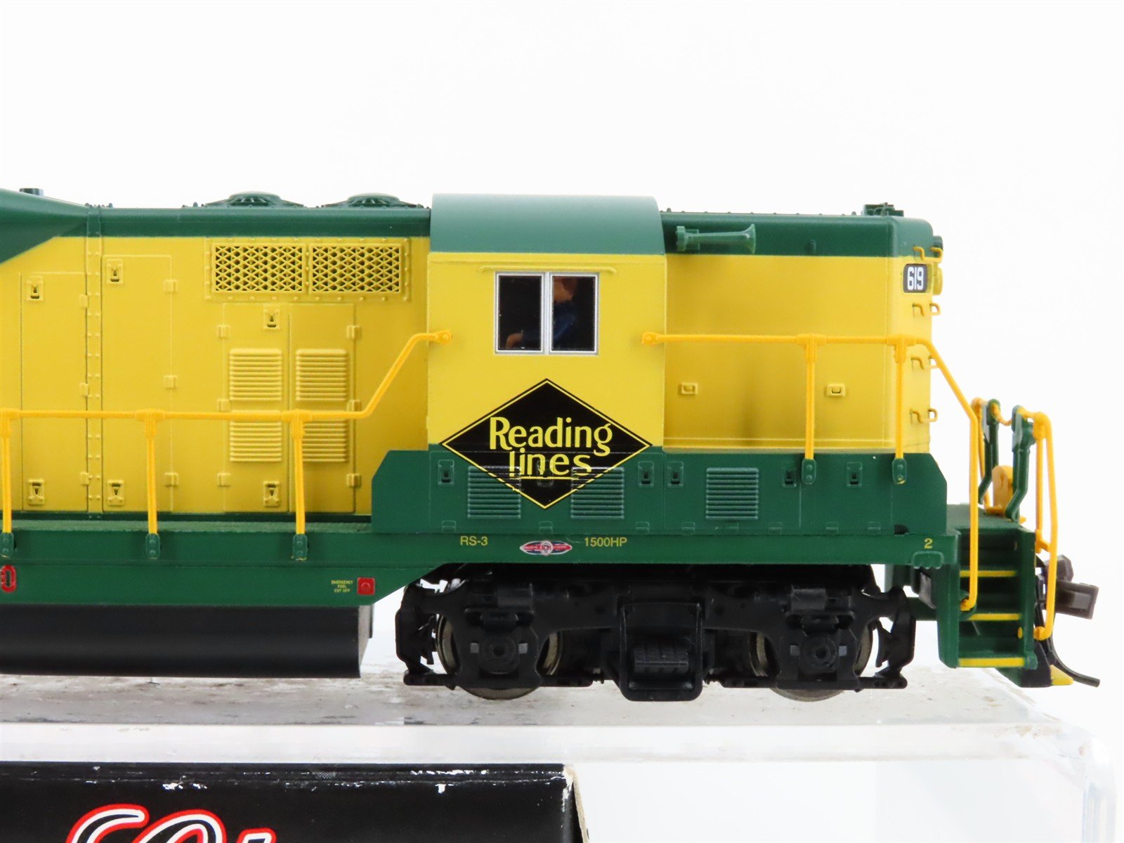HO Scale Atlas Classic 8561 RDG Reading Lines EMD GP7 Diesel #619 - DCC Ready