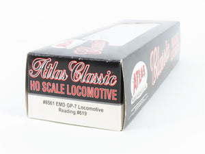 HO Scale Atlas Classic 8561 RDG Reading Lines EMD GP7 Diesel #619 - DCC Ready