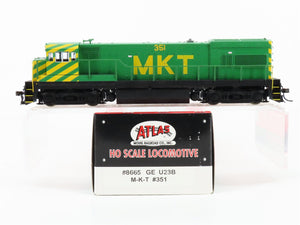 HO Scale Atlas 8665 MKT Missouri-Kansas-Texas GE U23B Diesel Locomotive #351