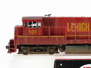 HO Scale Atlas 8661 LV Lehigh Valley GE U23B Diesel #501 - Weathered - DCC Ready
