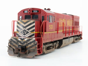 HO Scale Atlas 8661 LV Lehigh Valley GE U23B Diesel #501 - Weathered - DCC Ready