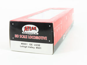 HO Scale Atlas 8661 LV Lehigh Valley GE U23B Diesel #501 - Weathered - DCC Ready