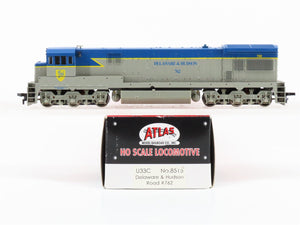 HO Scale Atlas 8515 D&H Delaware & Hudson GE U33C Diesel #762 - DCC Ready