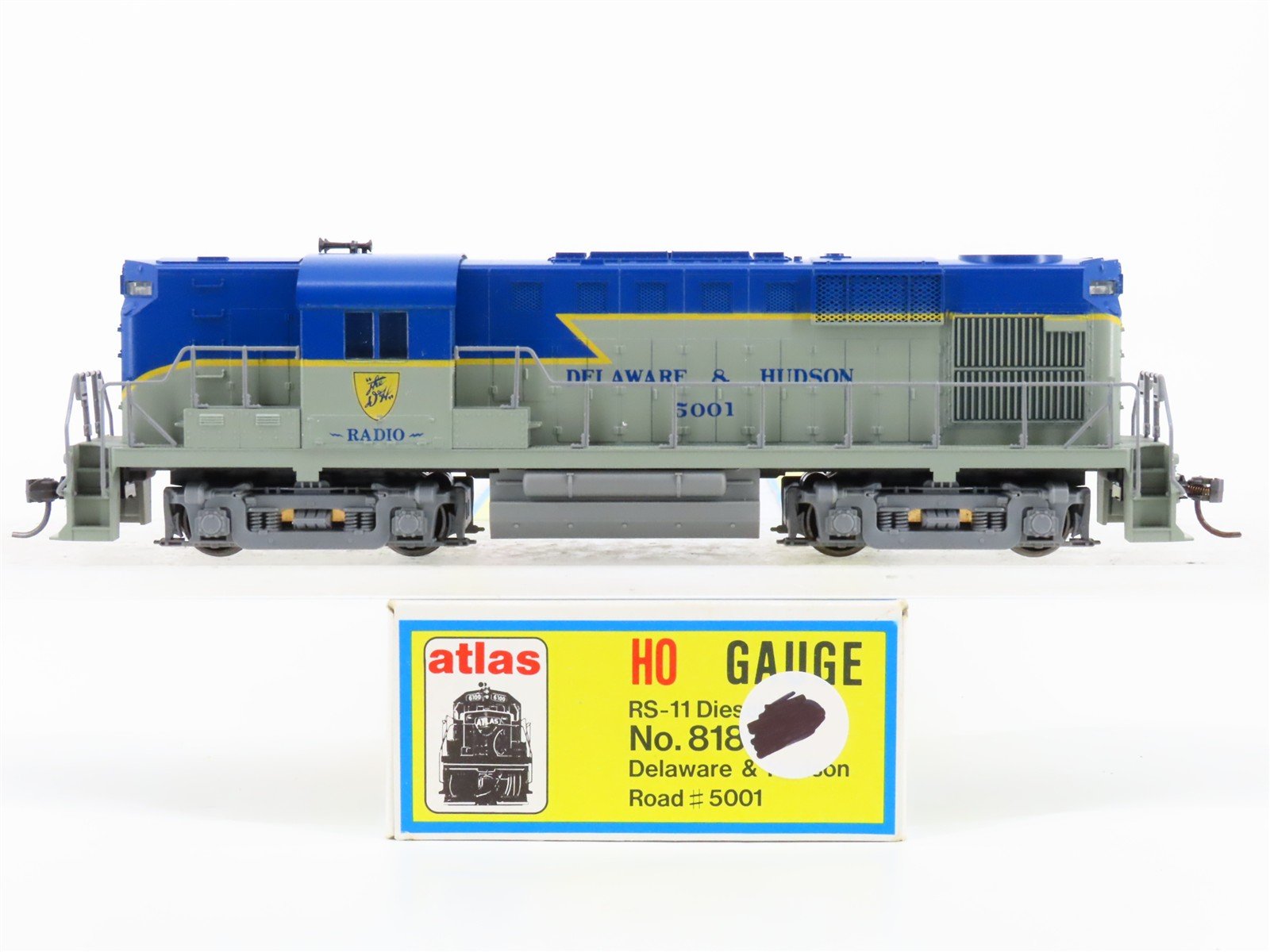 HO Scale Atlas/KATO D&H Delaware & Hudson ALCO RS-11 Diesel Locomotive #5001