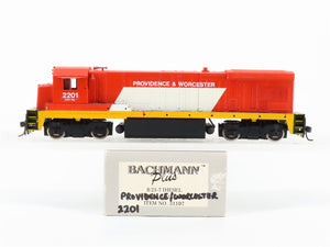 HO Bachmann Plus 31107 PW Providence & Worcester GE B23-7 Diesel #2201 - Custom