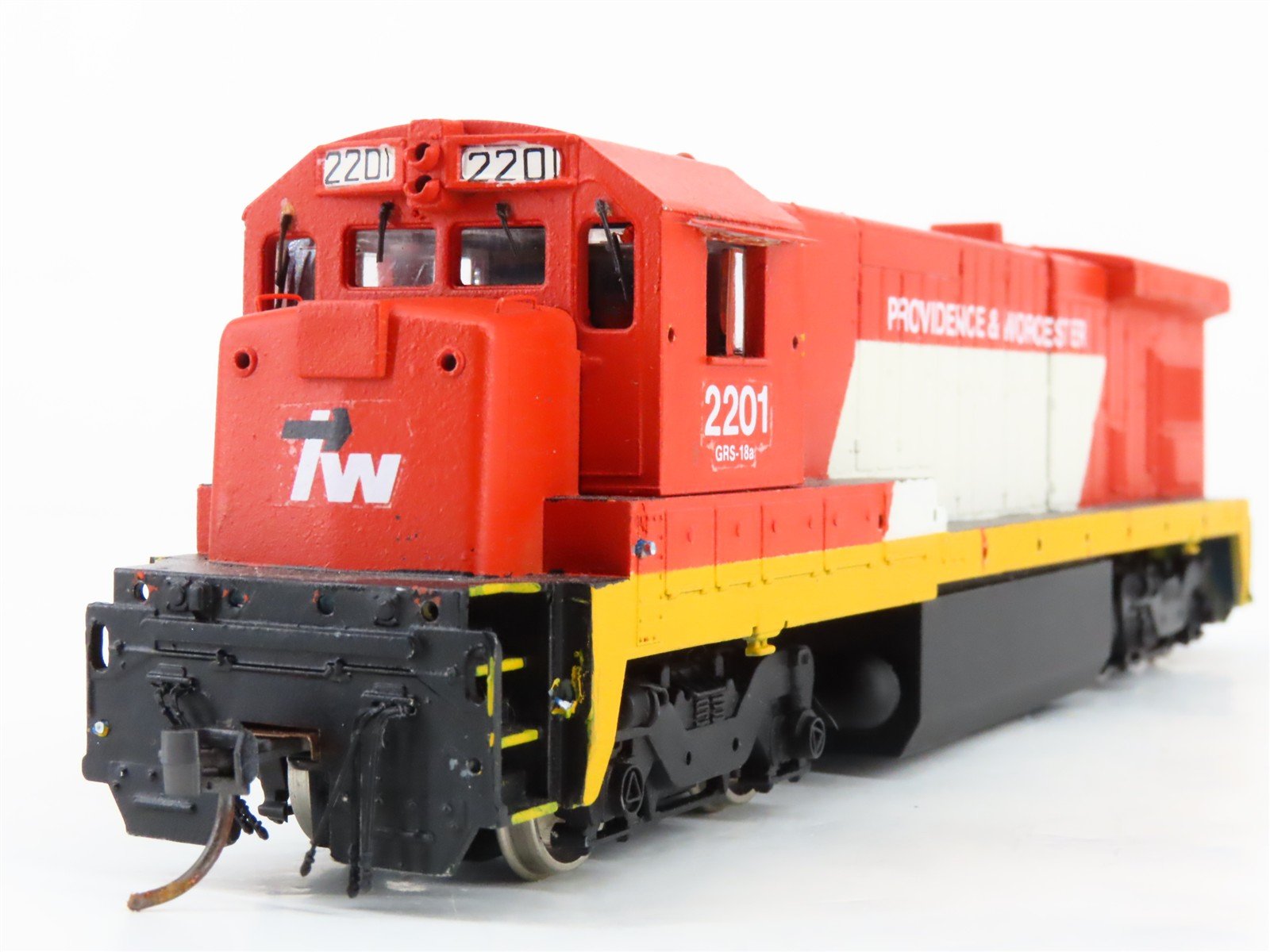 HO Bachmann Plus 31107 PW Providence & Worcester GE B23-7 Diesel #2201 - Custom