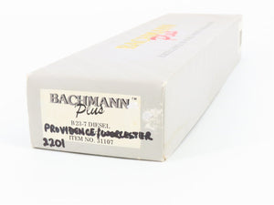 HO Bachmann Plus 31107 PW Providence & Worcester GE B23-7 Diesel #2201 - Custom