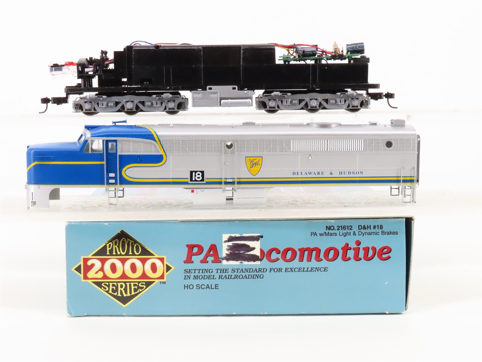 HO Scale Proto 2000 21612 D&H Delaware & Hudson ALCO PA Diesel #18 - DCC Ready