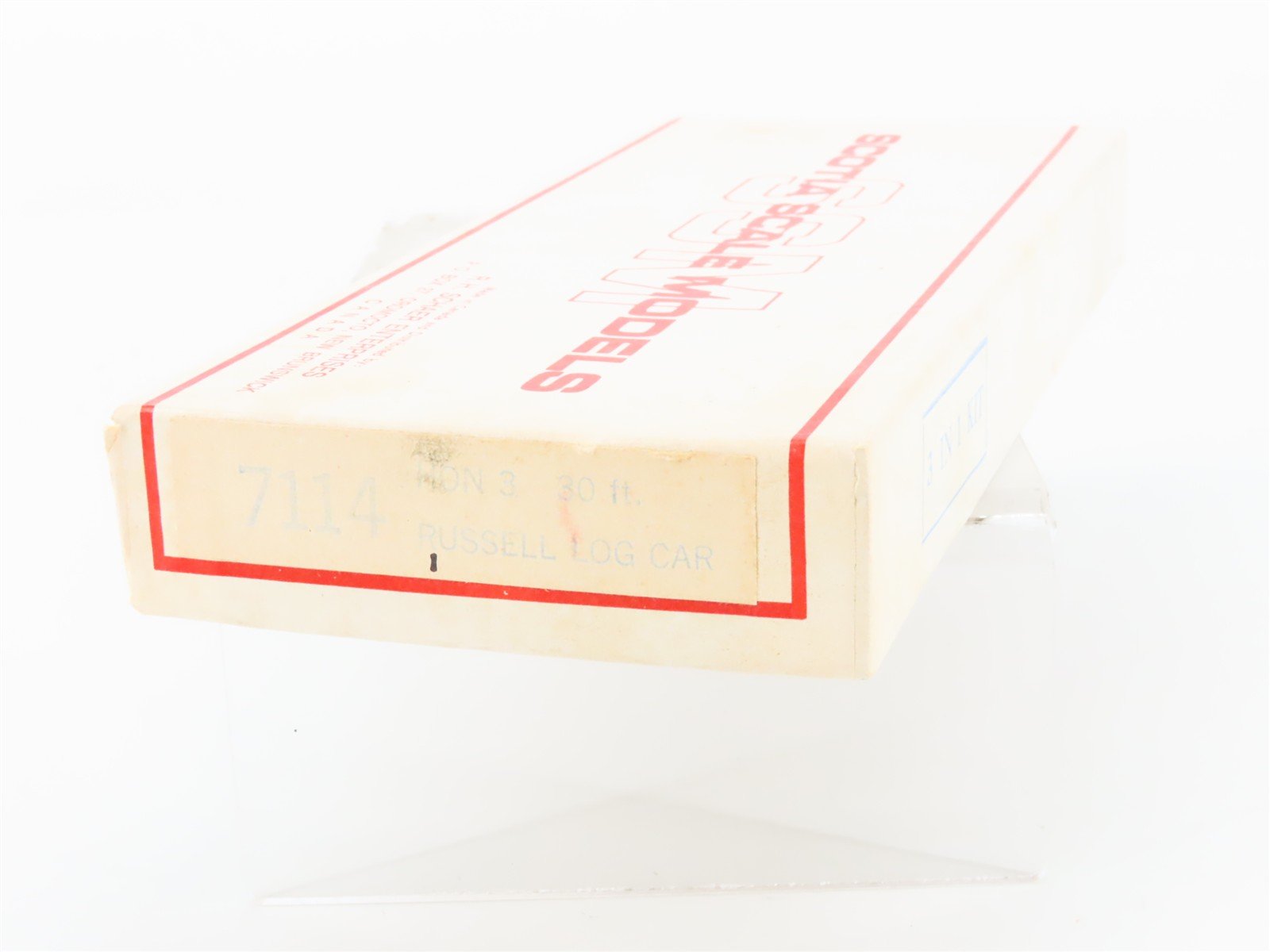 HOn3 Scotia Scale Models Kit 7114 30' Russell Log Car
