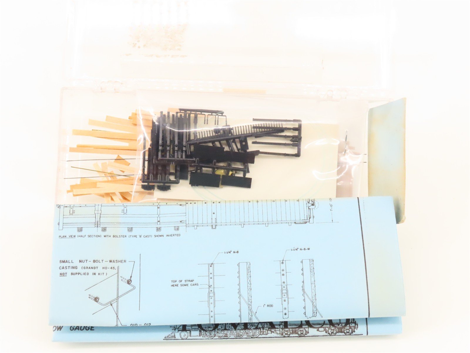 HOn3 Scale Tomalco Kit 7 D&RGW Rio Grande Railroad Gondola