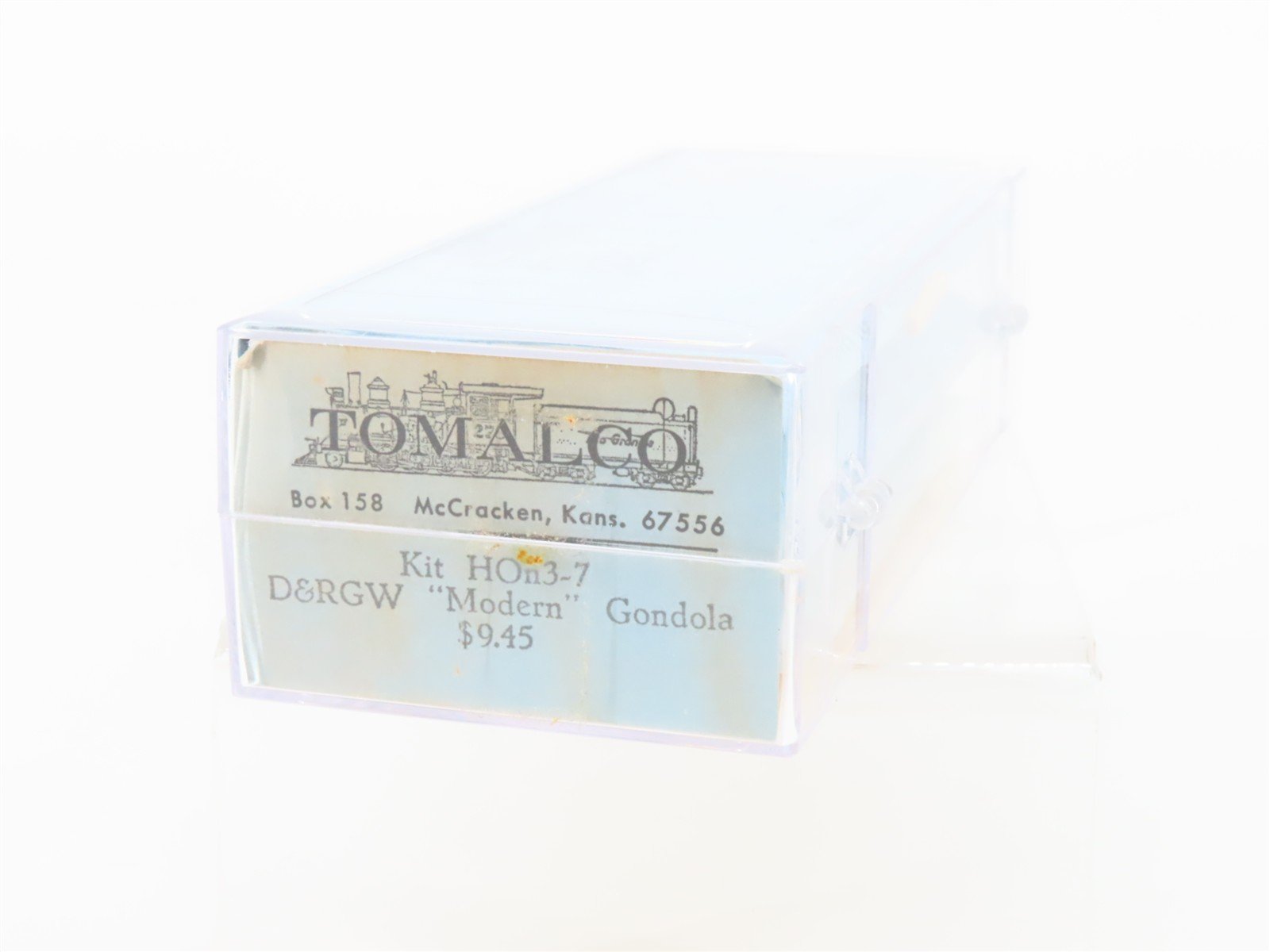 HOn3 Scale Tomalco Kit 7 D&RGW Rio Grande Railroad Gondola