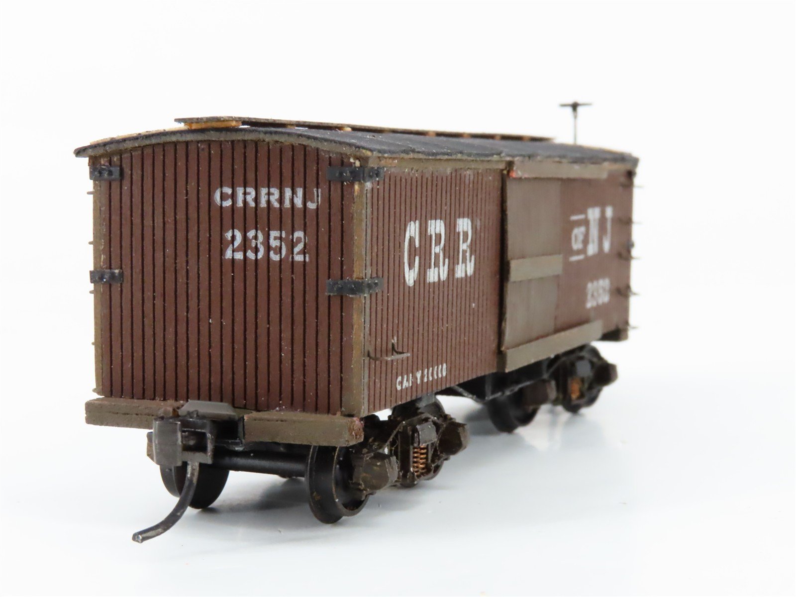 HO Concord Car Works 2352R CRRNJ Central Railroad of New Jersey Box Car #2352