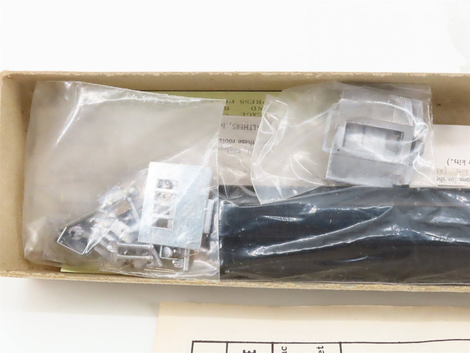 HO Scale Walthers 933-6646 60' Utility Combine Passenger Car Kit wDecals